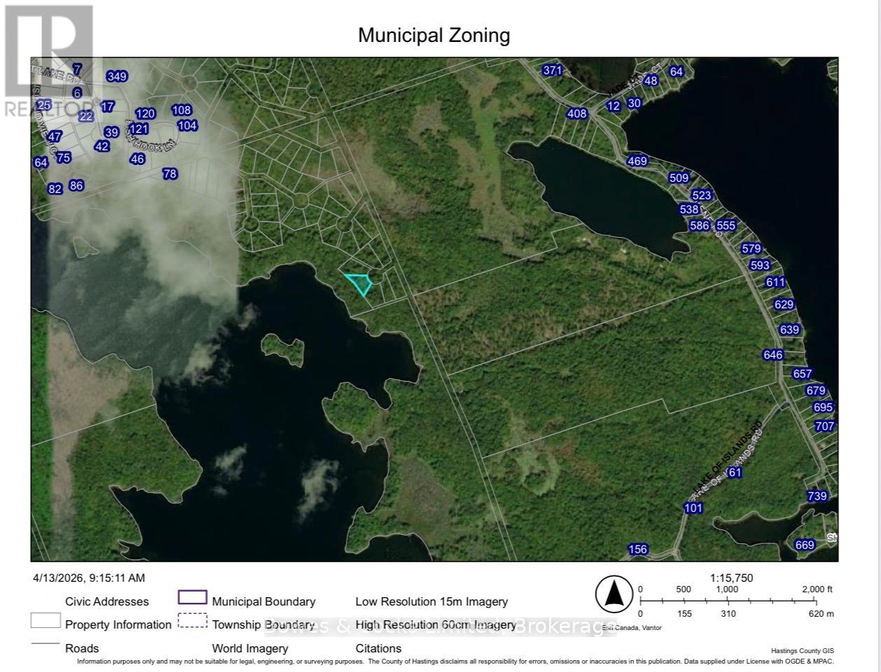 LT161 THANET LAKE, marmora and lake (lake ward), Ontario